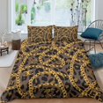 thumbnail image 1 of Milsleep Home Bedclothes Luxury Bedding Set with Pillowcase Teen Adult Highend Comforter Cover Set, 1 of 5