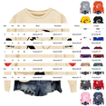 thumbnail image 2 of Women's Vintage Football Graphic Crew Neck Long Sleeve Pullover Sweatshirt, Oversized Loose Fit Drop Shoulder Casual Top, for Daily Wear or Trendy Street Style Outfits Beige L, 2 of 4
