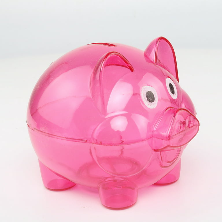 Kids' Piggy Bank Plastic Piggy Bank Coin Storage Piggy Bank Piggy B