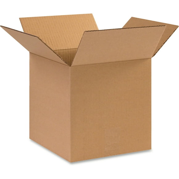 Aviditi 121212 Corrugated Cardboard Box, 12" L x 12" W x 12" H, Kraft, for Shipping, Packing and Moving (Pack of 25)