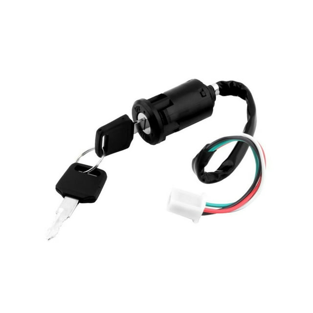SHISUYAN Ignition Lock Cylinder Starter Switch Lock Keys for Suzuki Dirt Bike Scooter