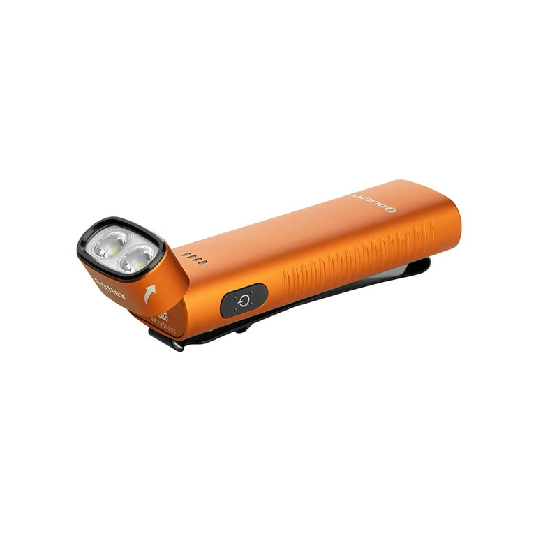 Olight Arkflex Orange Adjustable Right Angle EDC Flashlight