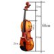 thumbnail image 4 of Brillante Tigrina 16 Pulgadas Viola Spruce Faceboard de Madera de Arce Tablero Trasero Ebonize Diapa Abanopi Viola, 4 of 7