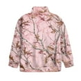 thumbnail image 5 of Uorisanigo Kids Girls Sweatshirt Casual Pink Camo Hunting Forest Long Sleeve Pullover Crop Top Oversized Quarter-Zip Pullover Jacket for Teen Girl School Athletic Tops Fall Fashion Outfits Clothes, 5 of 7