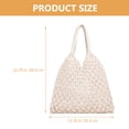 thumbnail image 2 of YUYUETIME tote handbags for women Beach Tote Bag Cotton Rope Storage Women Shopping 1Set, 2 of 5
