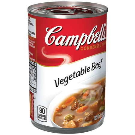 Campbell's® Condensed Vegetable Beef Soup, 10.5 oz. - Walmart.com