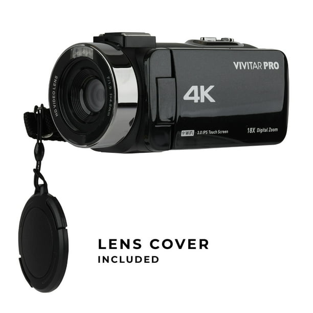 Vivitar 4K HD Digital Zoom Video Camcorder, Professional