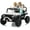 White, variant on Geetinfly 24V 2 Seater Ride On UTV for Big Kids with Remote Control, 4WD Electric Car, Spring Suspension, Front & Rear LED Lights - White