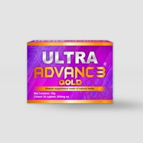 Ultra Advance Gold Ultimate Joint Support with Omega-3, Turmeric, Glucosamine Chondroitin Formula. Vegan, Non GMO, 30 Caps