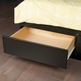 thumbnail image 4 of Prepac Twin Mate's Platform Storage Bed with 3 Drawers, Black, 4 of 6