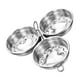 thumbnail image 2 of 1pc Love Bowl de huevo cocido al vapor cuenco de acero inoxidable Tazón de almacenamiento de hogar (plata), 2 of 5