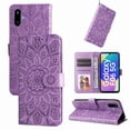 thumbnail image 5 of Funda tipo cartera GANGXUN para Samsung Galaxy F06 5G , diseño girasol, cuero PU, soporte, cierre magnético, tarjetero, 5 of 5