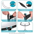 thumbnail image 4 of Neewer Clamshell Light Reflector Diffuser with Carrying Bag, 66&acirc;&Atilde;24&acirc;/155x61cm Photography Curved Lighting R, 4 of 8