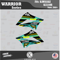 thumbnail image 2 of Kalair GFX Graphics Kit for Kawasaki KLX110 (2010+) Warrior Series, 2 of 5