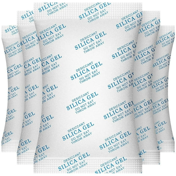 O2frepak 100 Gram(5Packs) Silica Gel Desiccant Packets Food Grade