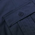 thumbnail image 5 of CHEEREAM Military Tactical Cargo Pants for Men Multi Pockets Pants Straight Leg Baggy Casual Relaxed Fit Hiking Outdoor Trouser Dark Blue S, 5 of 8