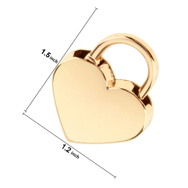 Mini Lock with Key for Jewelry Box Storage Box Diary Book,Small