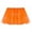 Orange145/A, variant on oqasdz Solid Color Women Star Sequins Mesh Pleated Tulle Princess Skirt With LED Small Bulb Skirt Classic Female Dailywear