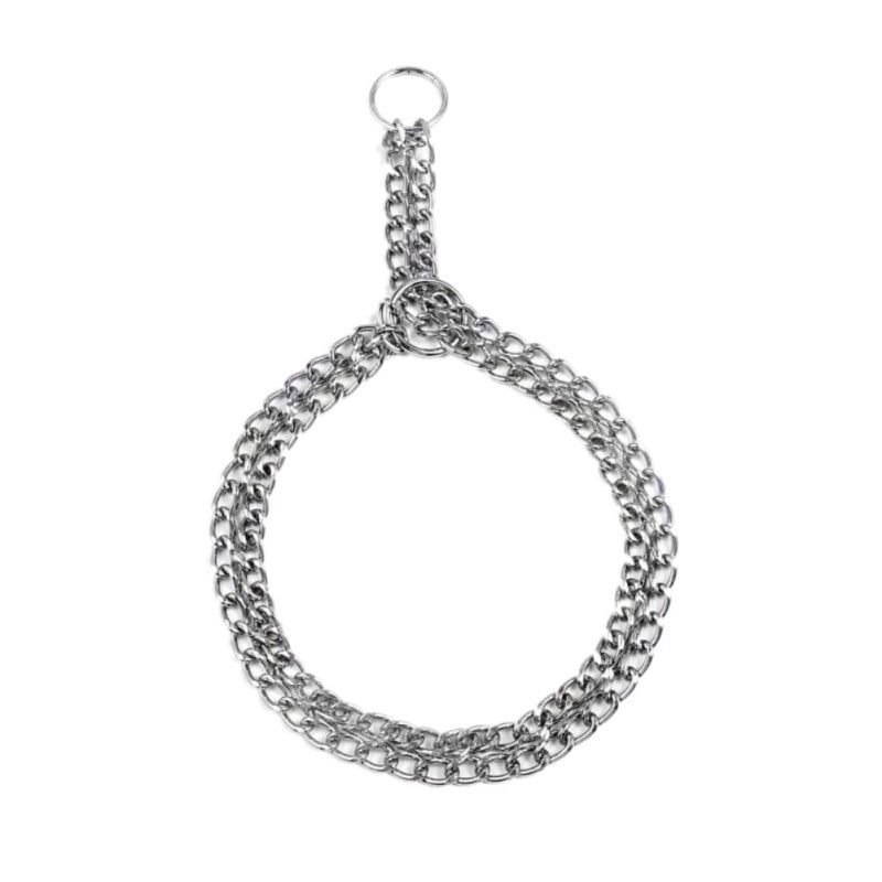 silver dog chain