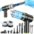 thumbnail image 1 of CODN Aspiradora de mano portátil inalámbrica para coche, 12000 PA, 2 en 1, con múltiples boquillas y luz LED, recargable para el hogar, el coche, la oficina y para pelo de mascotas., 1 of 5