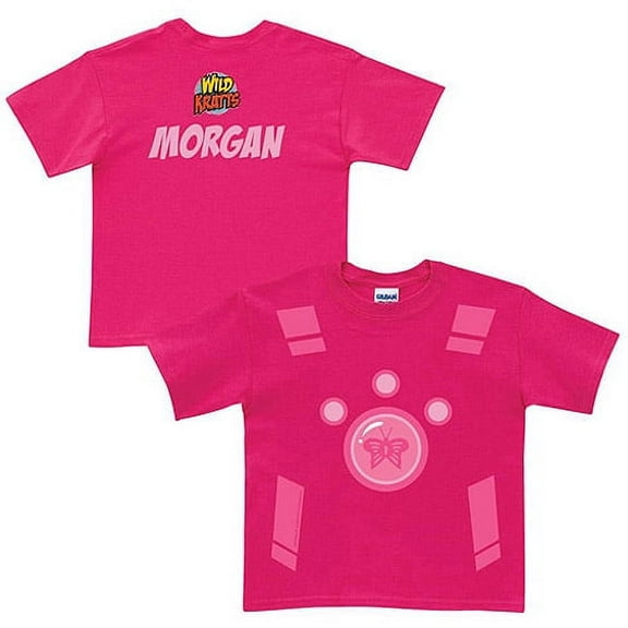 Personalized Wild Kratts Creature Power Suit Toddler Girl Pink T-Shirt