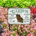 thumbnail image 3 of Custom Metal Signs Personalized Personalized Garden Floral Art Find My Souls Custom Classic Metal Sign, 3 of 9