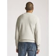 thumbnail image 3 of Chaps Men’s and Big Men’s Cable Knit Crewneck Sweater, Sizes S-2XL, 3 of 6