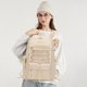 thumbnail image 3 of Bolso Unisex Universitario Mochila Gran Capacidad Ocio Deportes Outdoor Beige, 3 of 4