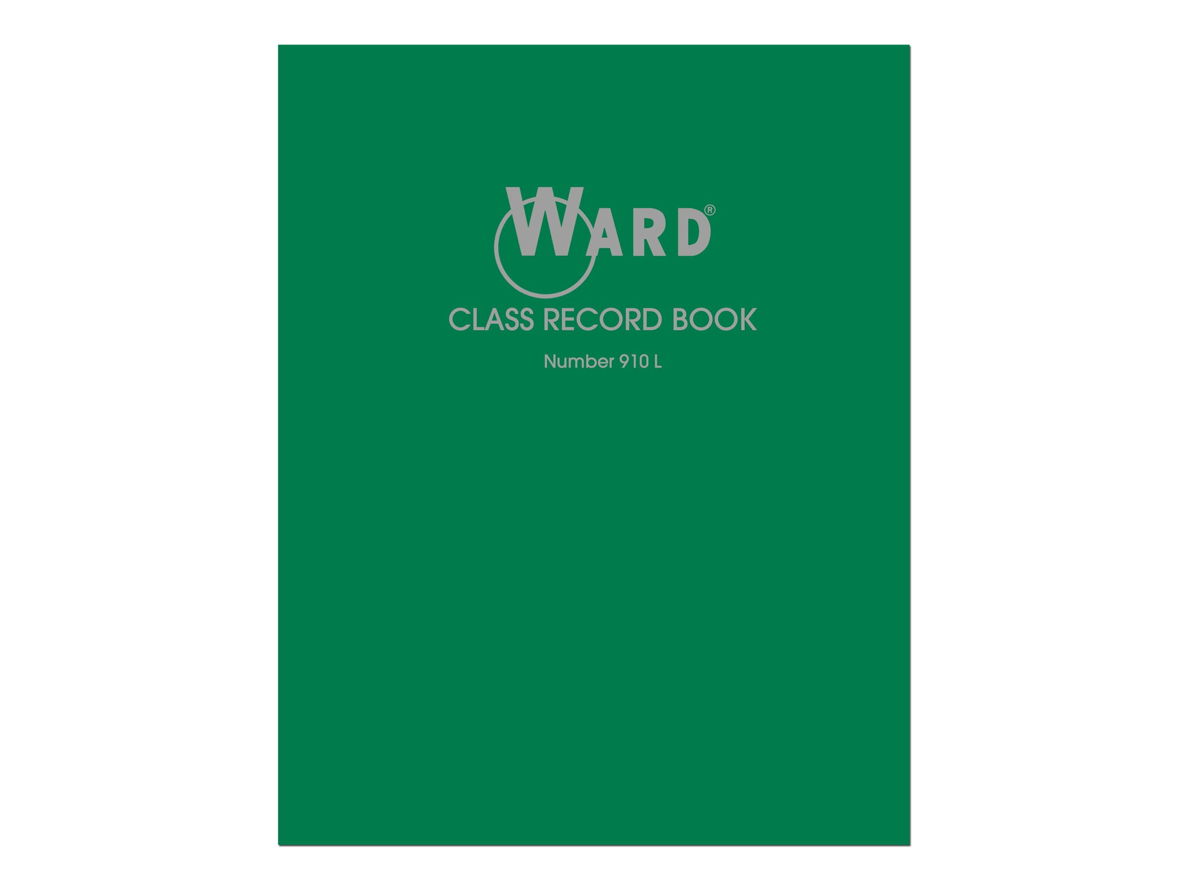 The Hubbard Company 910L Class Record Book 38 Students, 910 Week