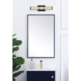 thumbnail image 2 of Aplique de Pared LED Living District Ivaan 16" Negro, 2 of 9