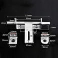 thumbnail image 5 of Stainless Steel 304 Heavy-Duty Left and Right Sliding Door Lock Latch, 5 of 5