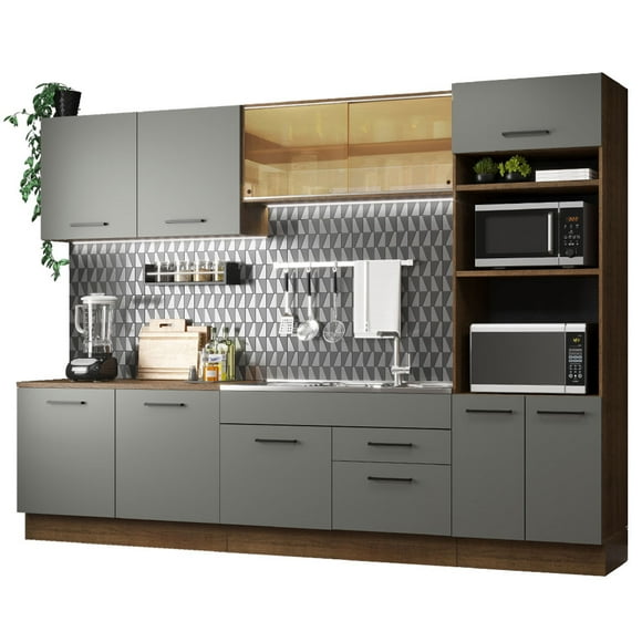 Cocina Integral Completa Modular Madesa Agata 310cm MG 01