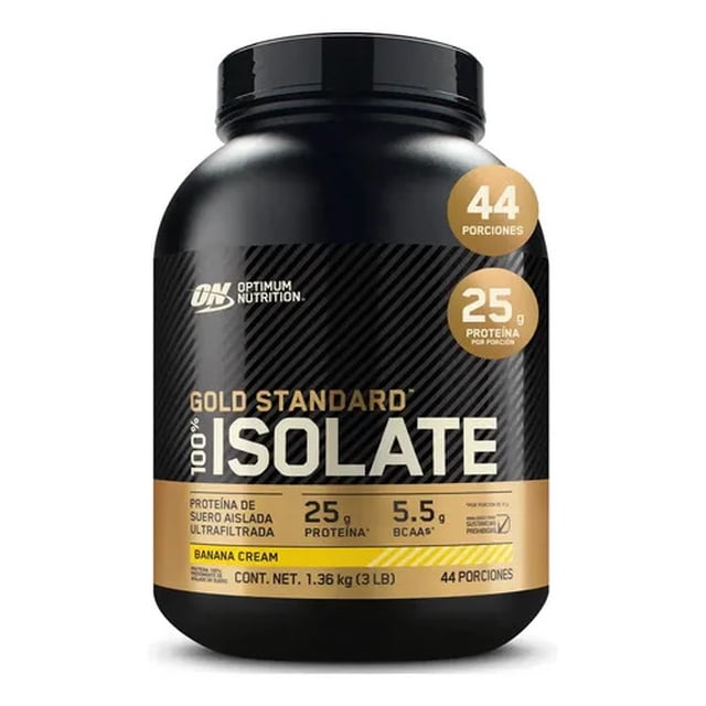 Proteina Optimum Nutrition 100% Isolate 3 lbs Banana