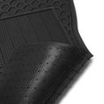 thumbnail image 6 of Ikon Motorsports Compatible with 08-17 Mitsubishi Lancer Latex All Weather Floor Mat Carpet Black, 6 of 7