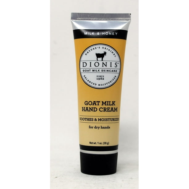Dionis Goat Milk Hand Cream Milk & Honey 1 Ounce