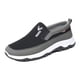 thumbnail image 4 of Scarpe Da Viaggio Casual Da Uomo Slip On Traspiranti Per Jogging E Sport (42 Nero), 4 of 9