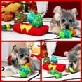 thumbnail image 3 of Juguete para perros Lepawit Christmas Hide and Seek Squeaky Puzzle x6, 3 of 9