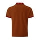 thumbnail image 5 of Mens Manga Corta Botón Abajo Camisas con Bolsillo de Impresión Solapa Cuello Gira Blusa de Suéter, 5 of 5