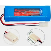 GEILIENERGY 7.2V Battery Pack for RC Car 3800mAh NiMH Replacement Hobby Battery with Tamiya Connector(1 PACK)