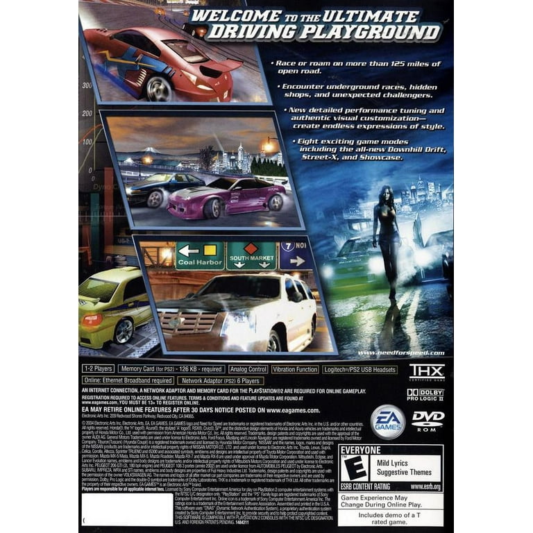Need for Speed Underground 2, Electronic Arts, PlayStation 2, [Physical] 