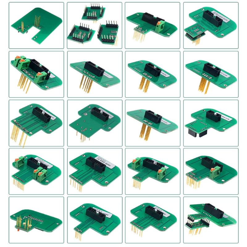 Kit Sonde Cadre BDM 4 Pièces Avec Connecteurs - Pour Lecture/écriture ECU - Compatible KTAG, FGTECH, BDM100, CMD