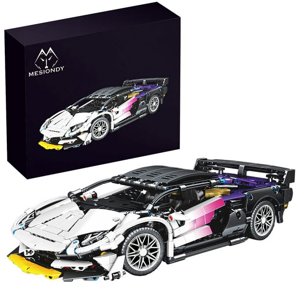 Bloques de construcción Toy Mesiondy Sports Racing Car 1337 piezas