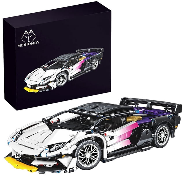 Bloques de construcción Toy Mesiondy Sports Racing Car 1337 piezas