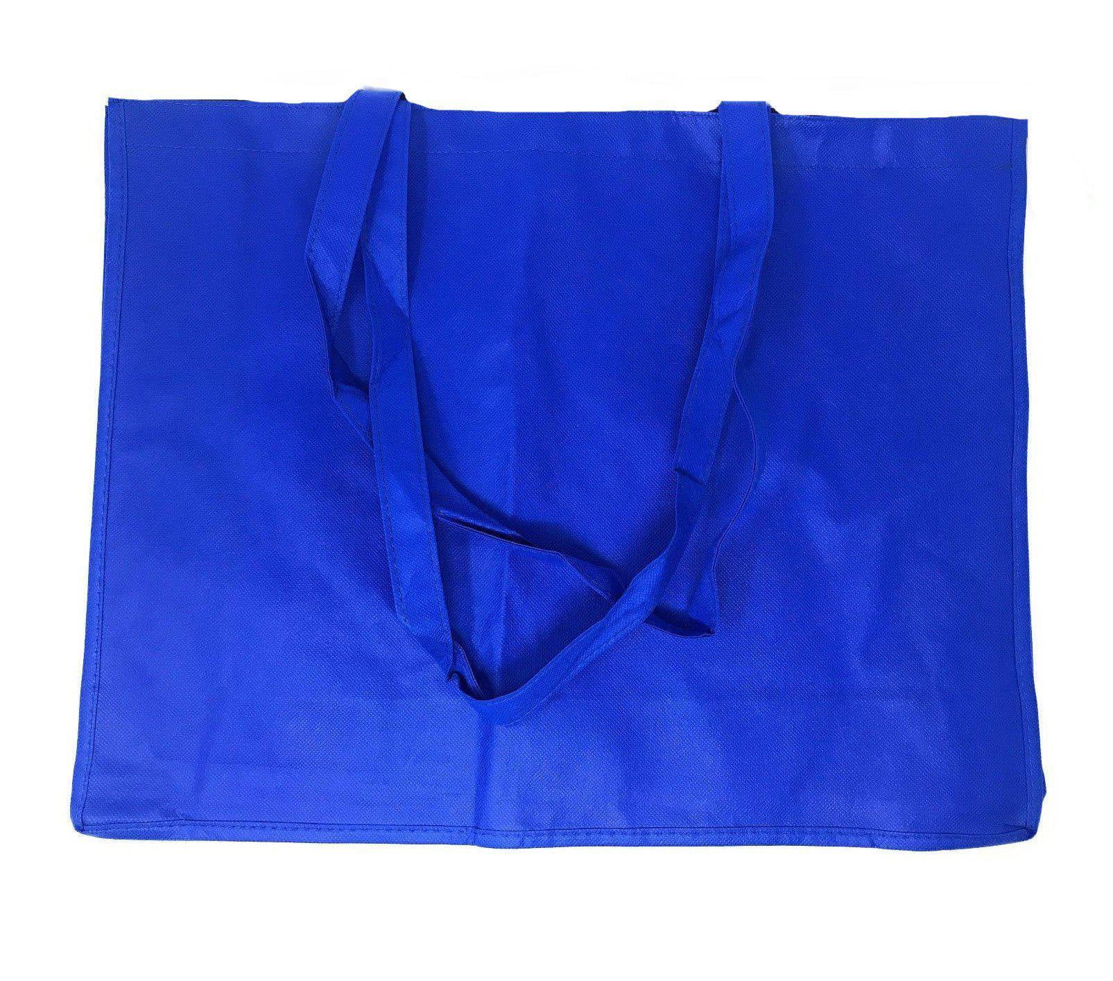 3 Pack Extra Large Reusable Grocery Shopping Tote Bags Recycled Eco