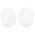 thumbnail image 1 of 1 Pair of Oval Ironing Patches Clothes Repair Patches Elbow Iron-on Patches, 1 of 4