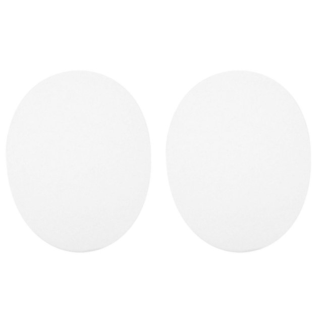 1 Pair of Oval Ironing Patches Clothes Repair Patches Elbow Iron-on Patches