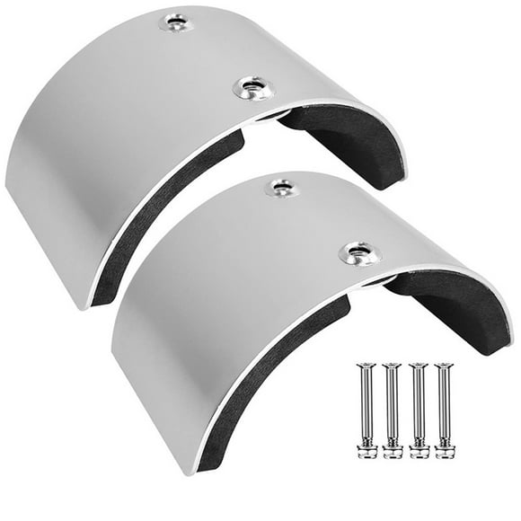 Lefu 2 PCS Drywall Stilt Replacement Part Aluminium Alloy Drywall Stilt Curved Plate