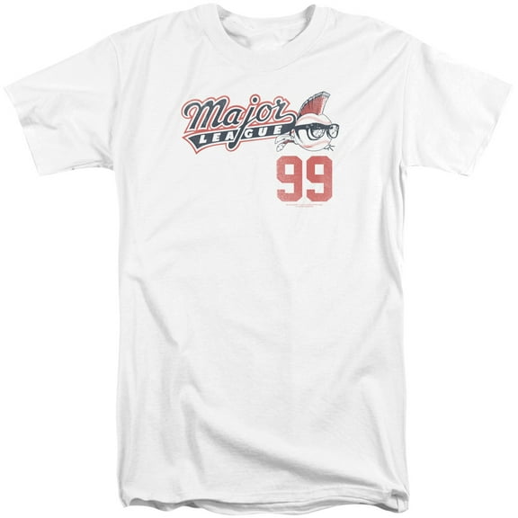 Major League 99 Adult Tall T-Shirt White