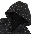 thumbnail image 3 of MADHERO Girls Rain Jacket Lightweight Rain Coats for Kids Boy Waterproof Jacket Black White 10, 3 of 6