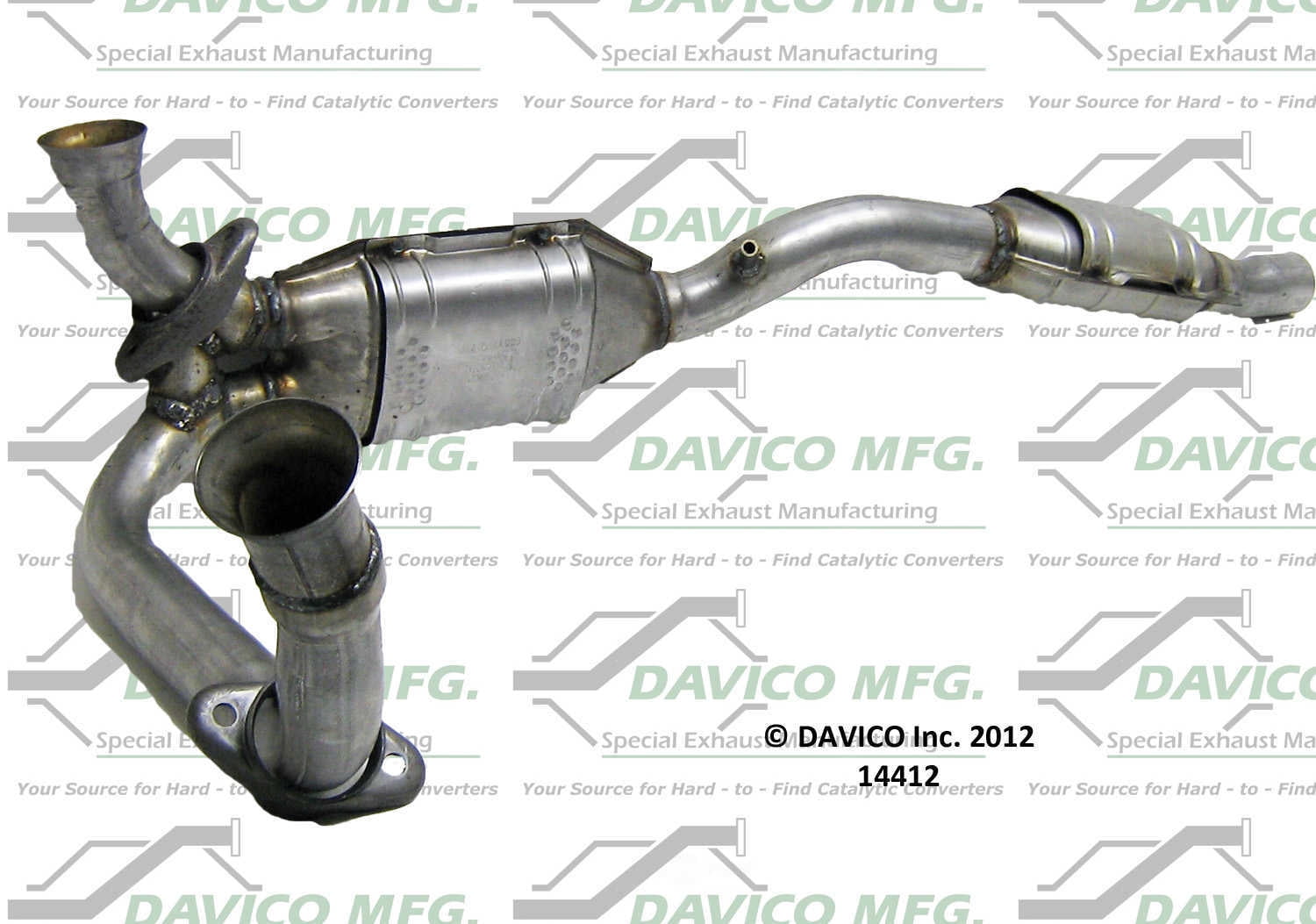 Davico Mfg 14412 Direct-Fit Catalytic Converter
